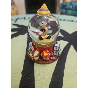 Disney Snow Dome Jiminy Cricket Mini Snow Globe Winter Gift